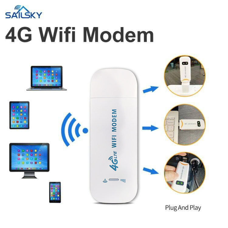 Wingo Modem 4G LTE 150Mbps USB Wifi Modem XM-W300 Wireless Dongle - Sailsky
